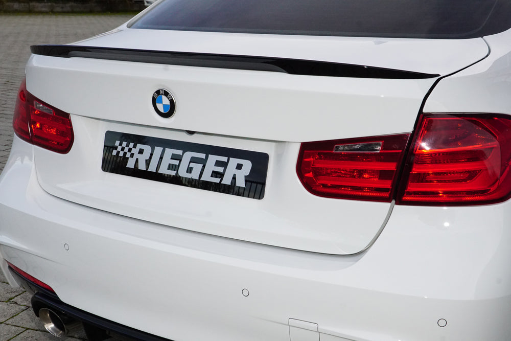 BMW 3er F30  (3L) BMW M Performance Heckklappenspoiler schwarz-matt, BMW M3 F80 Limousine PUR, 
inkl. Montagezubehör