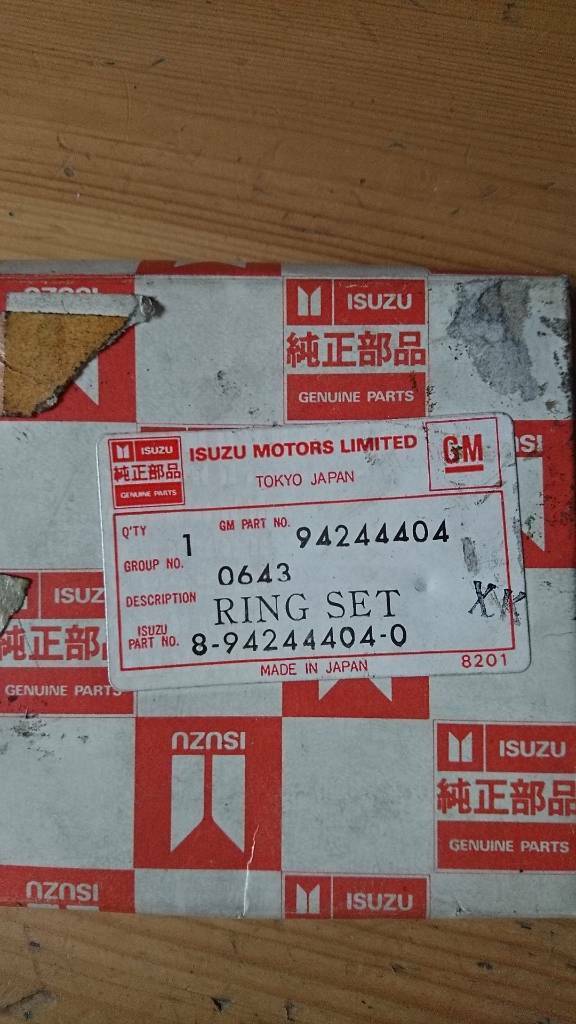 Opel Youngtimer Oldtimer Set Kolbenringe Neu GM 94244404