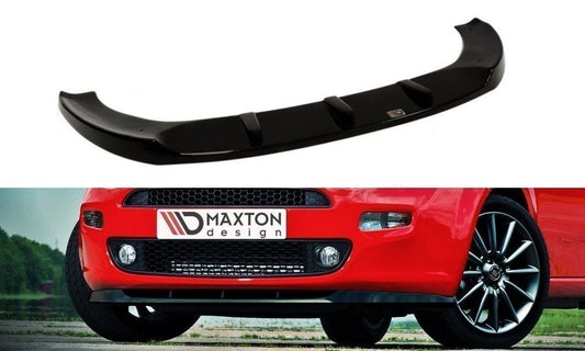 Front Ansatz für FIAT PUNTO STANDARD FACELIFT, PREFACE schwarz matt