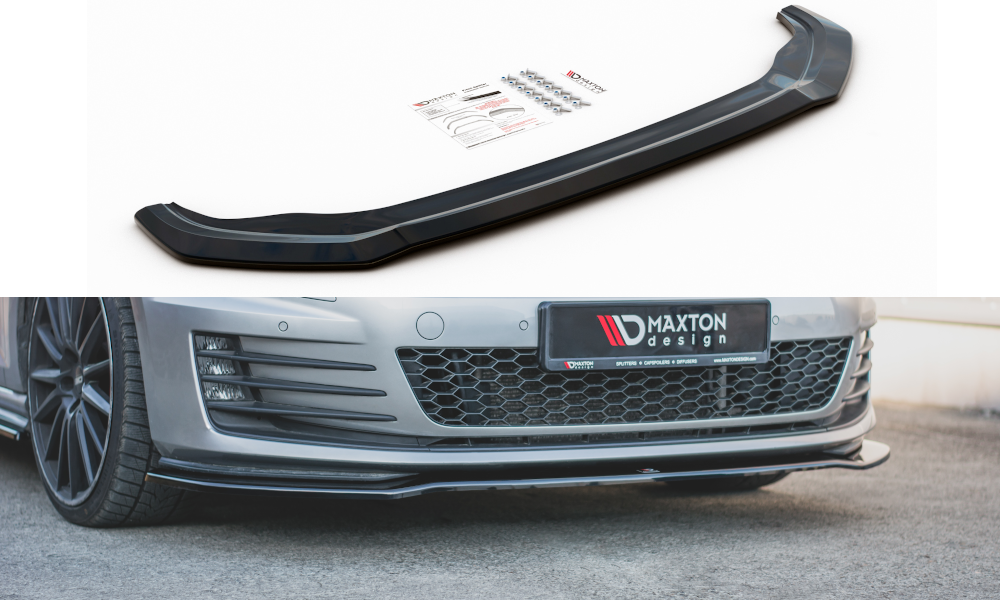Front Ansatz V.2 für VW Golf 7 GTI  Carbon Look