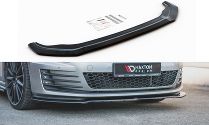 Front Ansatz V.2 für VW Golf 7 GTI  Carbon Look