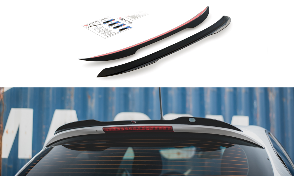 Spoiler CAP V.2 für Alfa Romeo Giulietta  schwarz matt