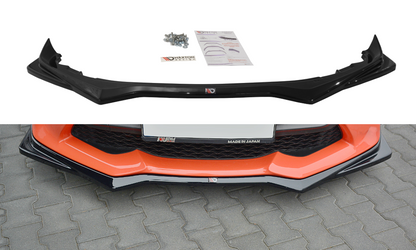 Front Ansatz V.2 für TOYOTA GT86 FACELIFT schwarz Hochglanz