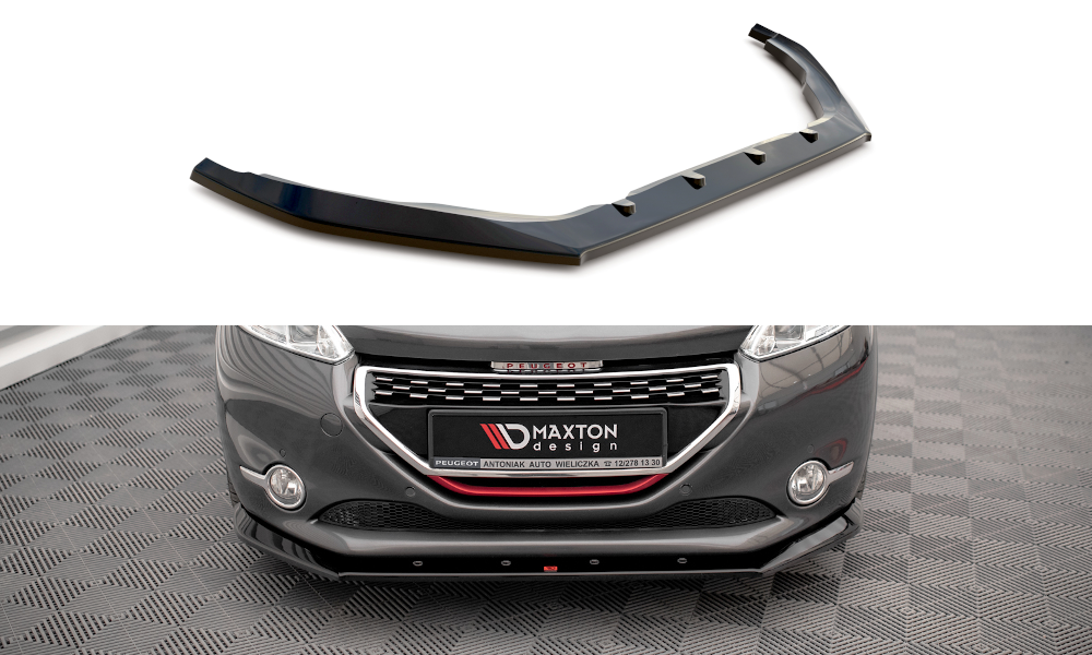 Front Ansatz V.1 für Peugeot 208 GTi Mk1 Carbon Look