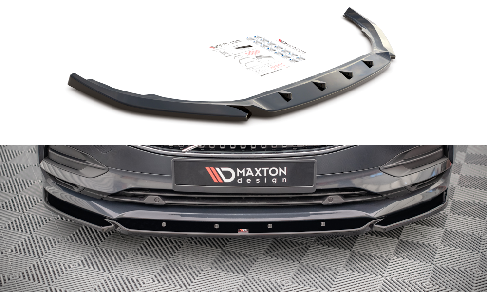 Front Ansatz V.1 für Volvo V90 Mk2 Carbon Look