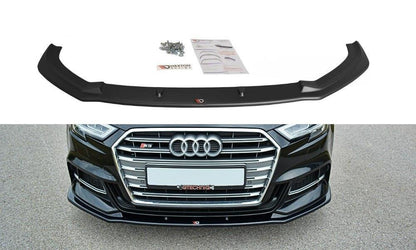 Front Ansatz für  V.1 Audi S3 / A3 S-Line 8V FL  Carbon Look