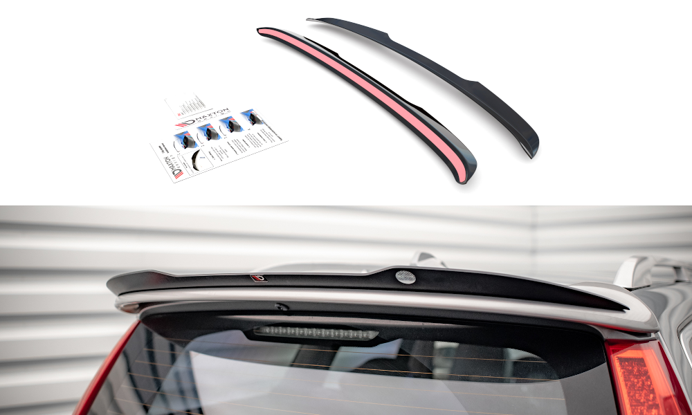 Spoiler CAP V.1 für Volvo V70 Mk3 schwarz Hochglanz