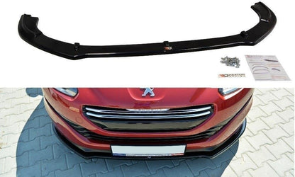 Front Ansatz V.1 für PEUGEOT RCZ FACELIFT schwarz matt