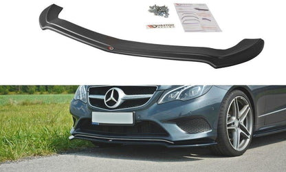 Front Ansatz V.1 für Mercedes E W212 schwarz Hochglanz