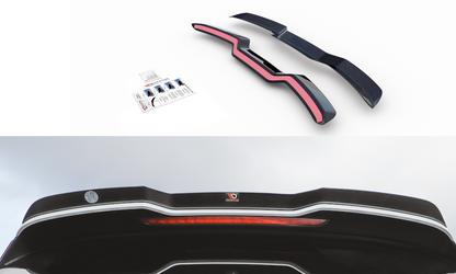 Spoiler CAP V.3 für Audi RS3 8V / 8V FL Sportback schwarz Hochglanz