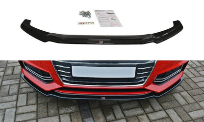 Front Ansatz V.1 für Audi S4 / A4 S-Line B9 schwarz matt