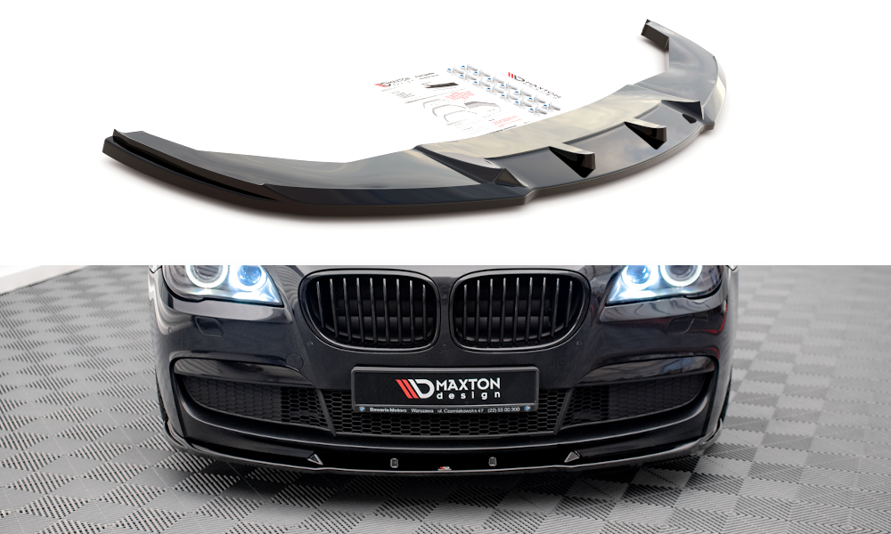 Front Ansatz V.2 für BMW 7 M-Paket F01 Carbon Look