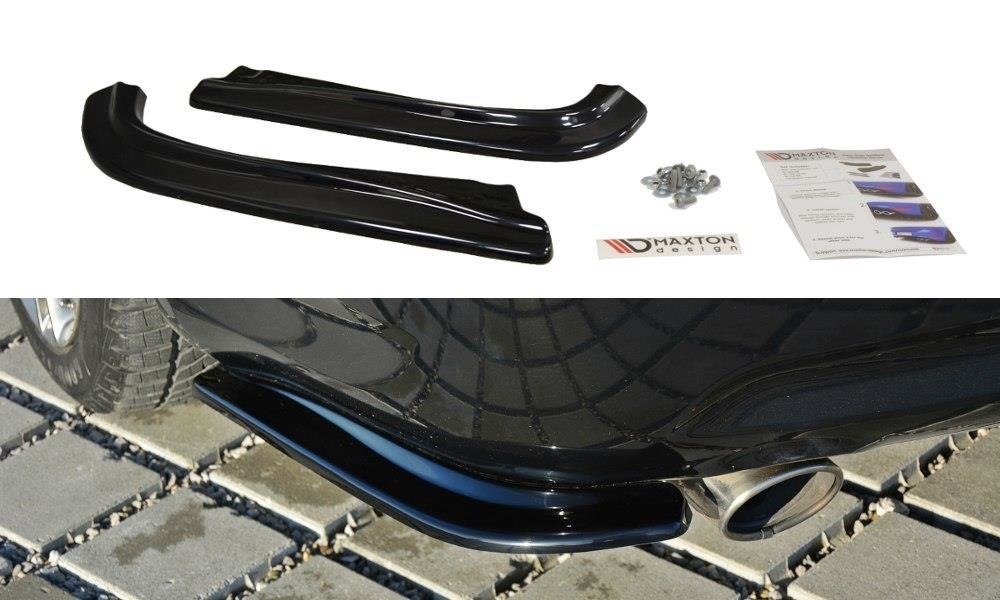 Heck Ansatz Flaps Diffusor für Infiniti G37 Limousine Carbon Look