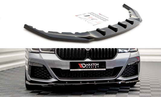 Front Ansatz V.2 für BMW 5er G30 Facelift M-Paket schwarz matt