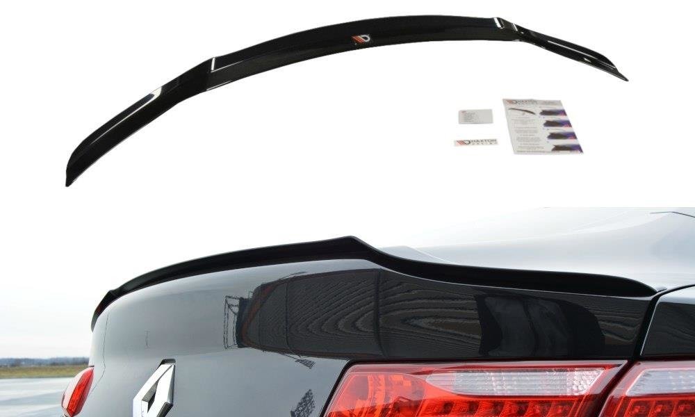 Spoiler CAP für Renault Laguna mk 3 Coupe schwarz matt