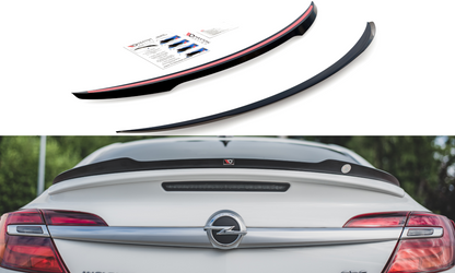 Spoiler CAP für Opel Insignia Mk. 1 OPC Facelift schwarz Hochglanz