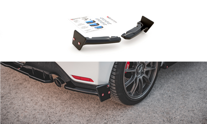 Heck Ansatz Flaps Diffusor +Flaps für V.2 Toyota GR Yaris Mk4