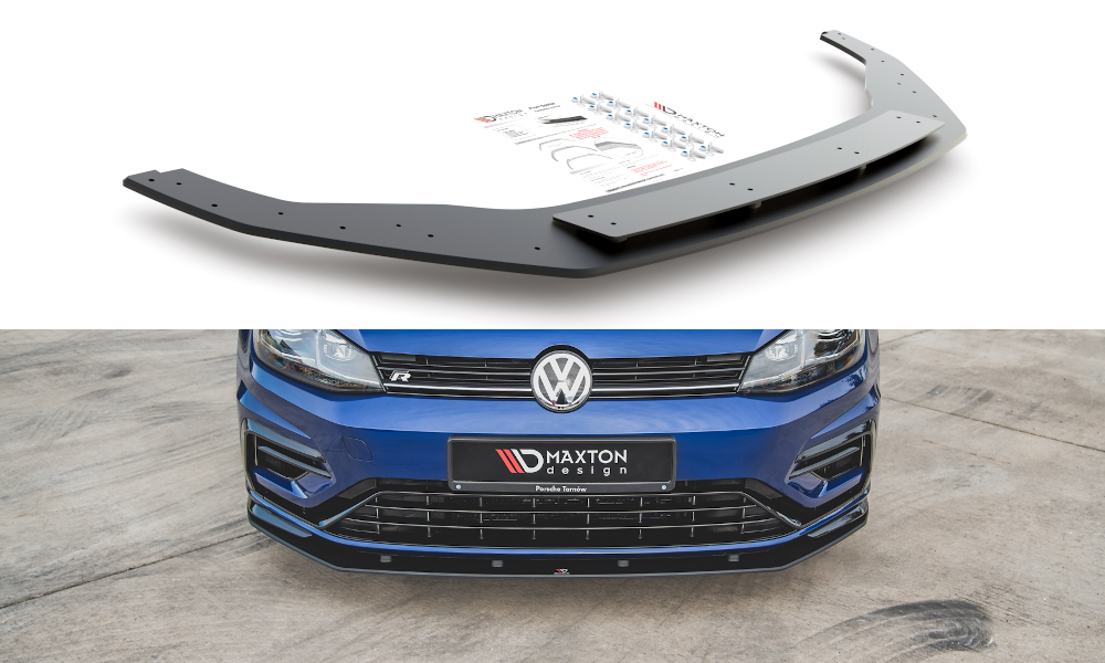 Robuste Racing Front Ansatz für passend für VW Golf 7 R / R-Line Facelift