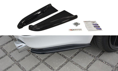Heck Ansatz Flaps Diffusor für Lexus IS Mk2 schwarz matt