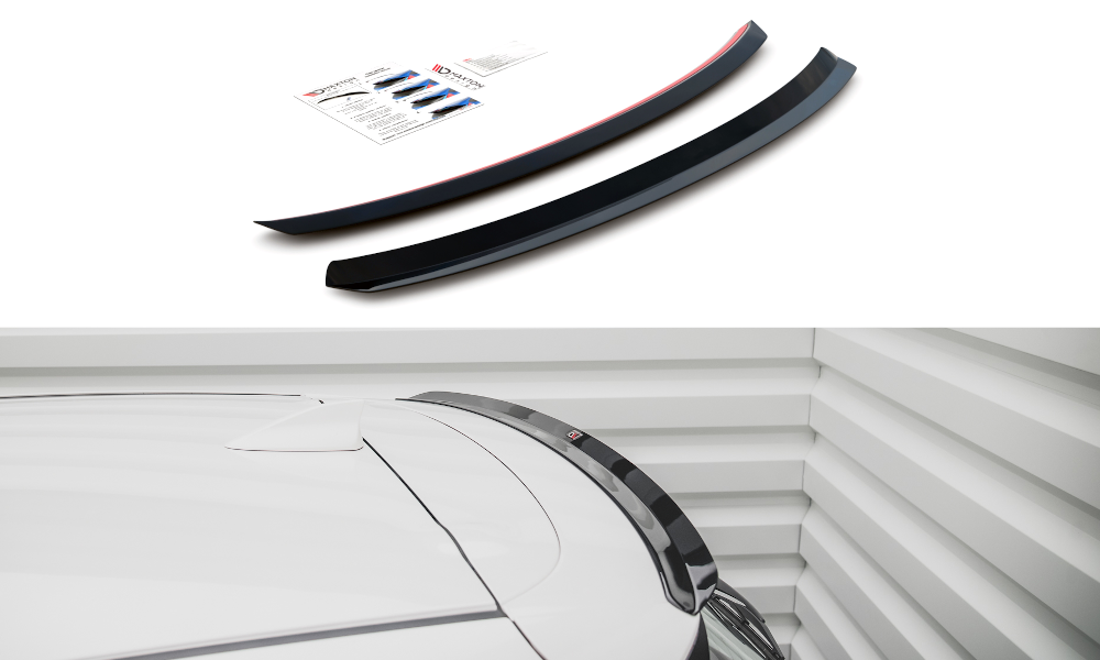 Spoiler CAP für Mazda CX-3 schwarz matt