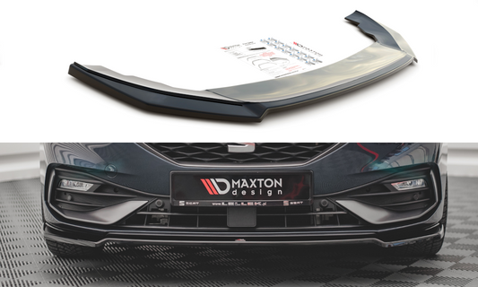 Front Ansatz V.3 für Seat Leon FR Mk4 schwarz matt