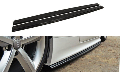 Seitenschweller Ansatz für Audi TT RS 8J schwarz matt
