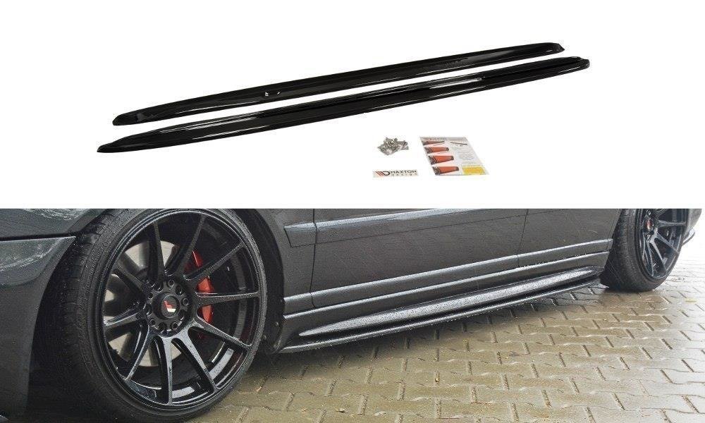 Seitenschweller Ansatz für AUDI S4 B5 Carbon Look
