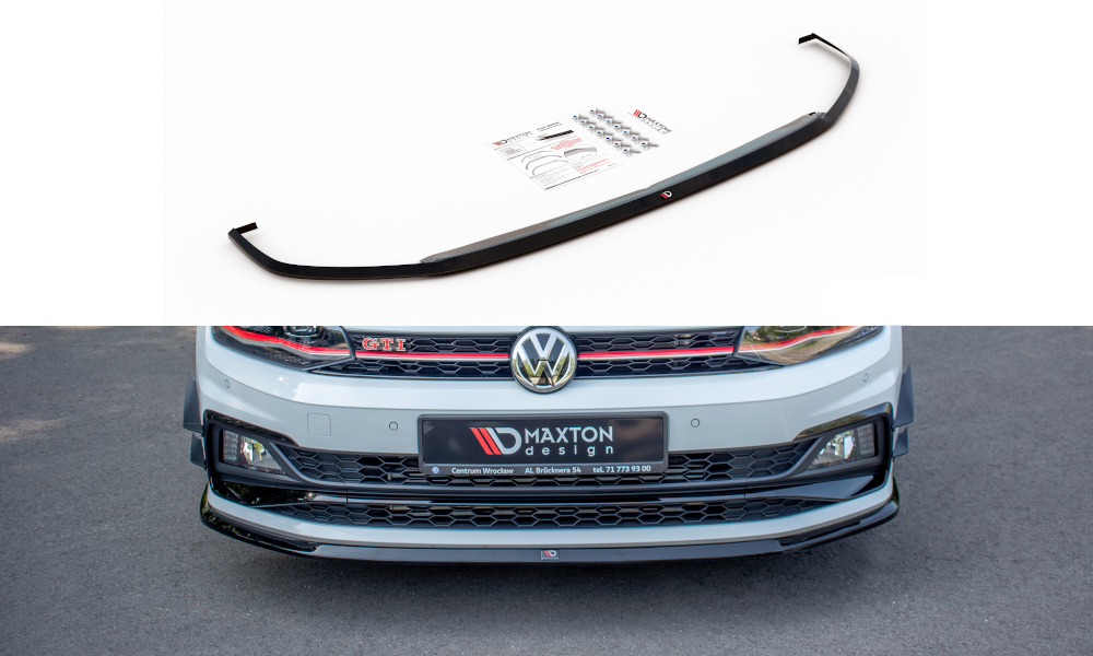 Front Ansatz V.3 für VW Polo GTI Mk6 Carbon Look