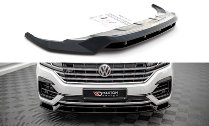 Front Ansatz für Volkswagen Touareg R-Line Mk3 Carbon Look
