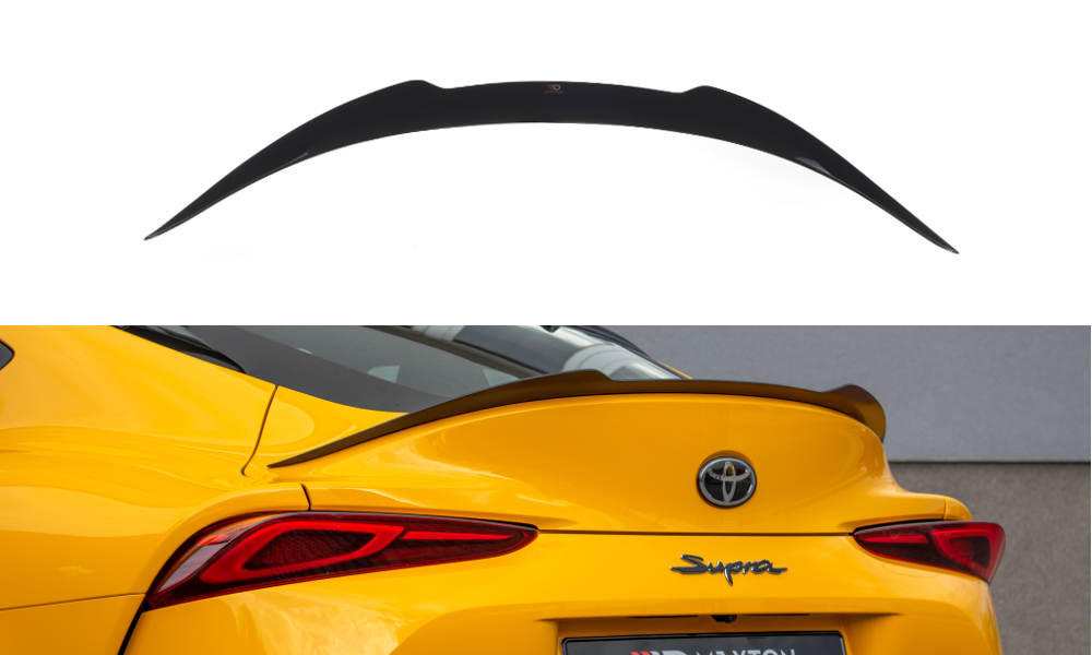 Spoiler CAP für Toyota Supra Mk5 schwarz Hochglanz