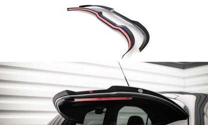 Spoiler CAP für Peugeot 208 GTi Mk1 schwarz Hochglanz