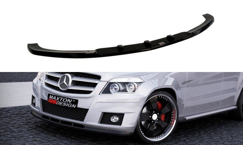 Front Ansatz für MERCEDES GLK W204 (FÜR STANDARD STOßSTANGE) Carbon Look