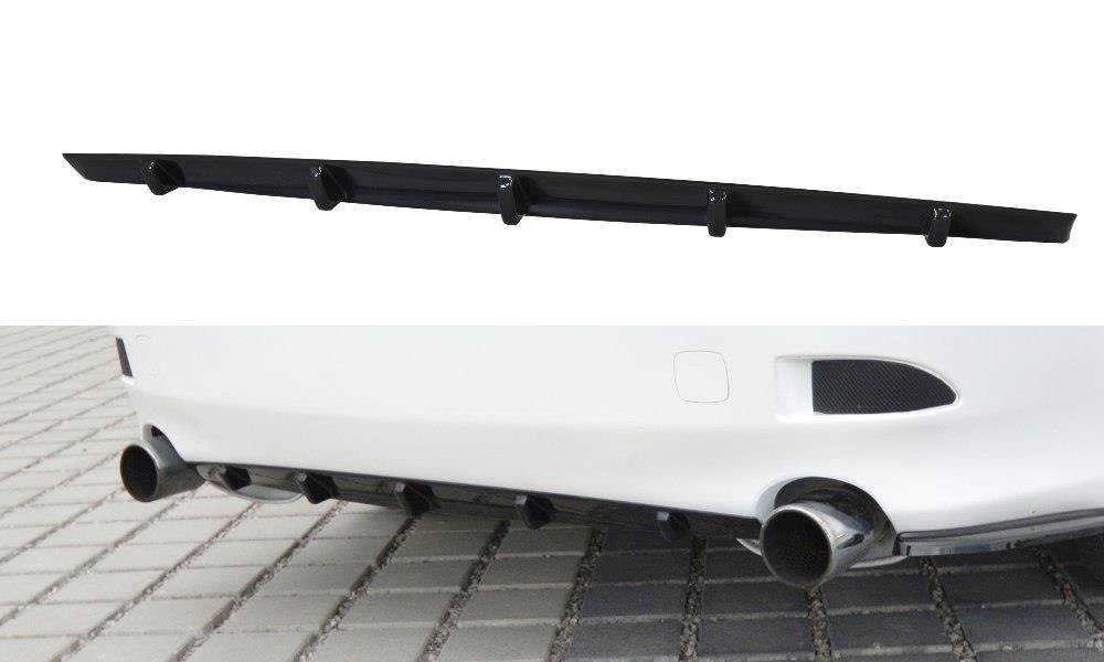Diffusor Heck Ansatz für Lexus IS Mk2 schwarz matt