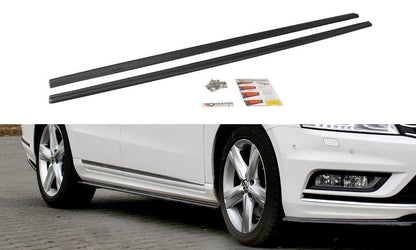 Seitenschweller Ansatz für Vw Passat B7 R-Line Carbon Look
