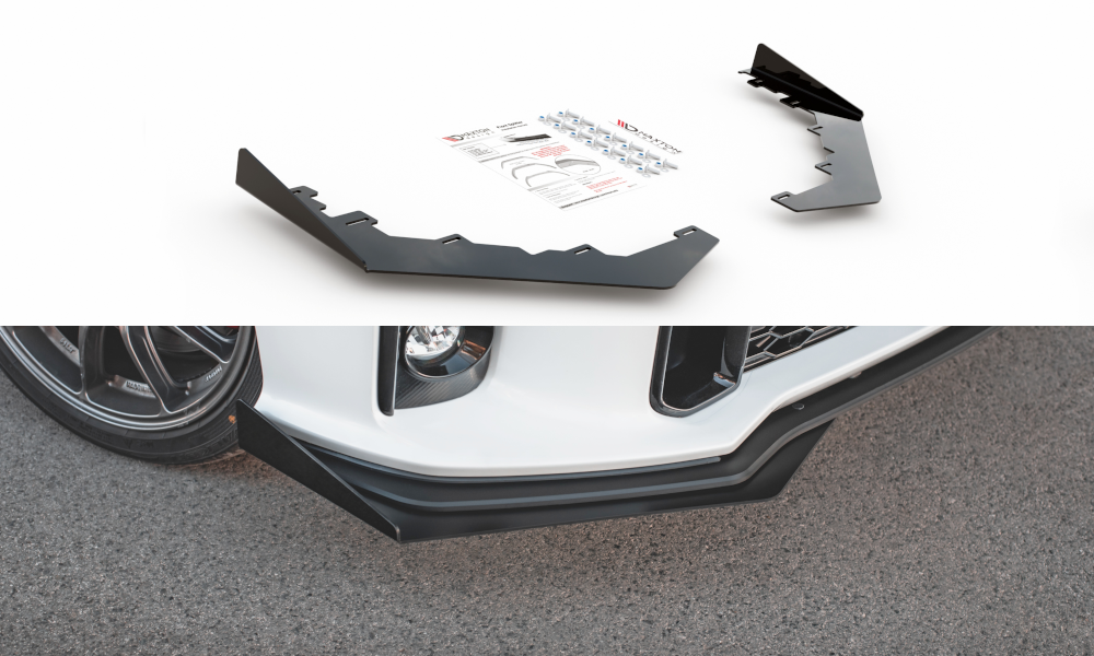 Flaps Toyota GR Yaris Mk4 schwarz Hochglanz