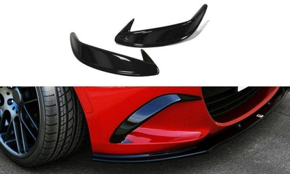 Nebelleuchten Abdeckung für Mazda MX-5 IV schwarz Hochglanz
