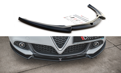 Front Ansatz V.3 für Alfa Romeo Giulietta  Carbon Look