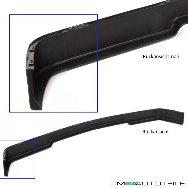 Frontspoiler Lippe vorne Schwarz + 10x Montage Clips 82-94 passend für BMW E30