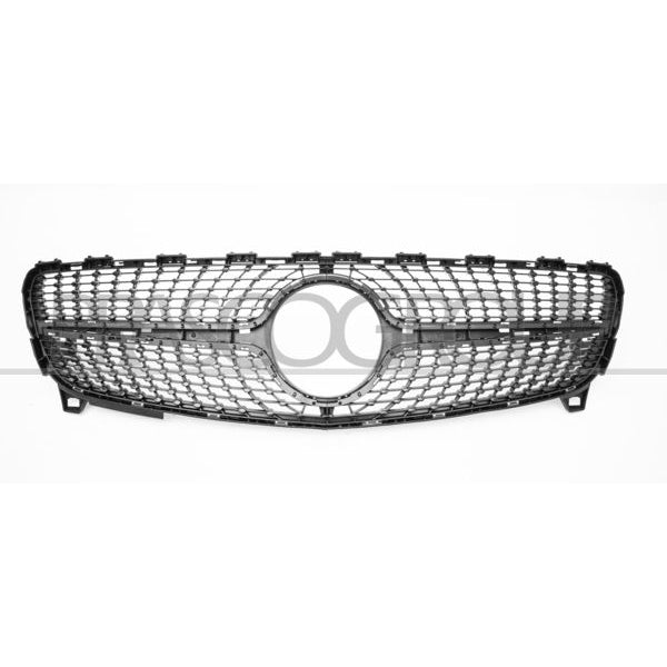 Kühlergrill Kühlergitter Grill innen für Mercedes A-Klasse W176 Mopf 2015-2018