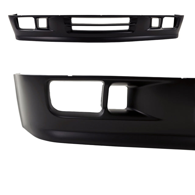 Exklusiv Sport Stoßstange vorne unten schwarz +Spoiler passt für BMW 3er E30 M-Paket II