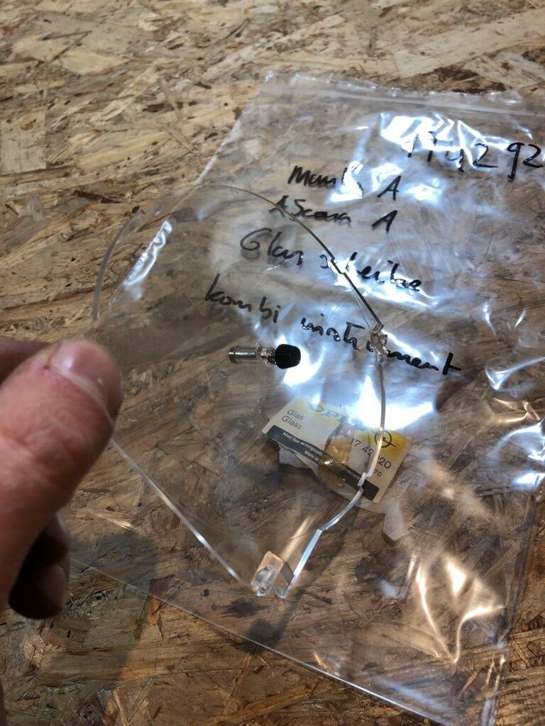 Model Manta A /  Ascona A Glasscheibe Kombi Instrument NEU Original