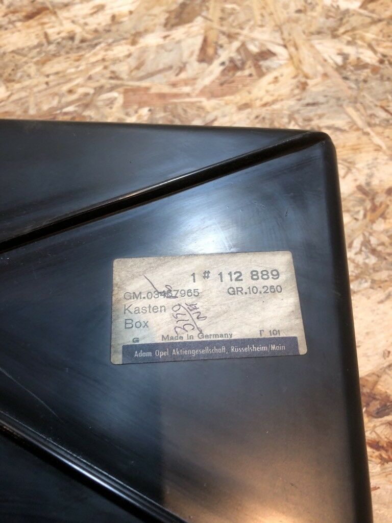 Opel Manta A Handschuhfach Box Kasten NEU Original GM