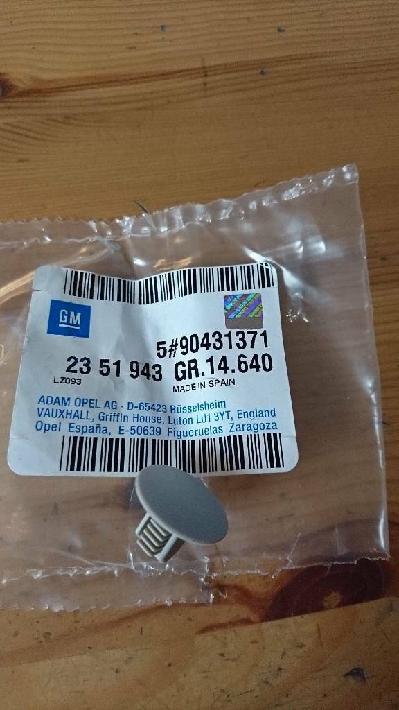 Corsa B Tigra A Corsa C Clip Dach Verkleidung Neu Original GM