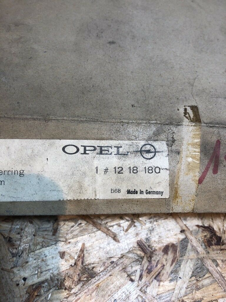 Opel Kadett B Olympia A Zierringe Satz NEU Original GM