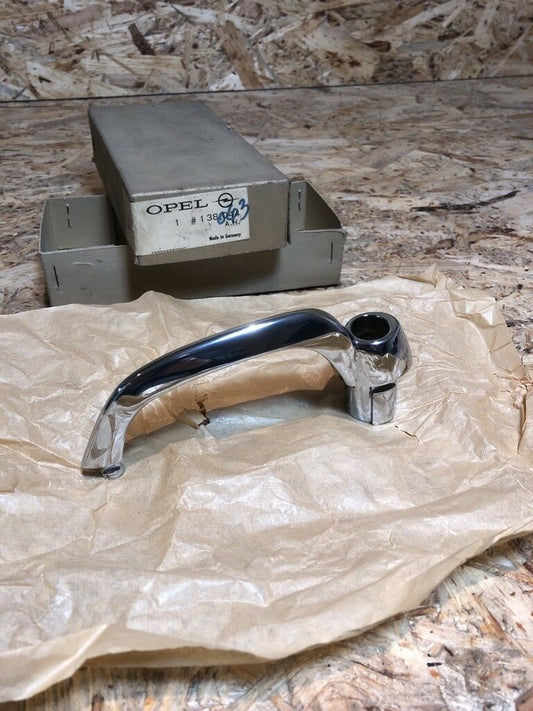 Opel Kadett A Chrom Türgriff links NEU Original GM