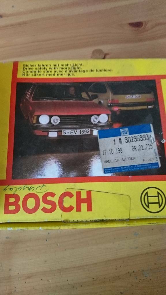 Opel Youngtimer Oldtimer Zusatz Nebelscheinwerfer Bosch
