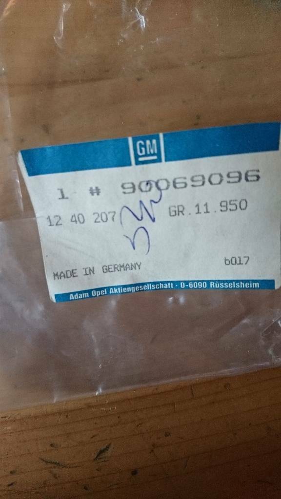 Kadett D Kabelsatz Kofferraum Beleuchtung neu original GM