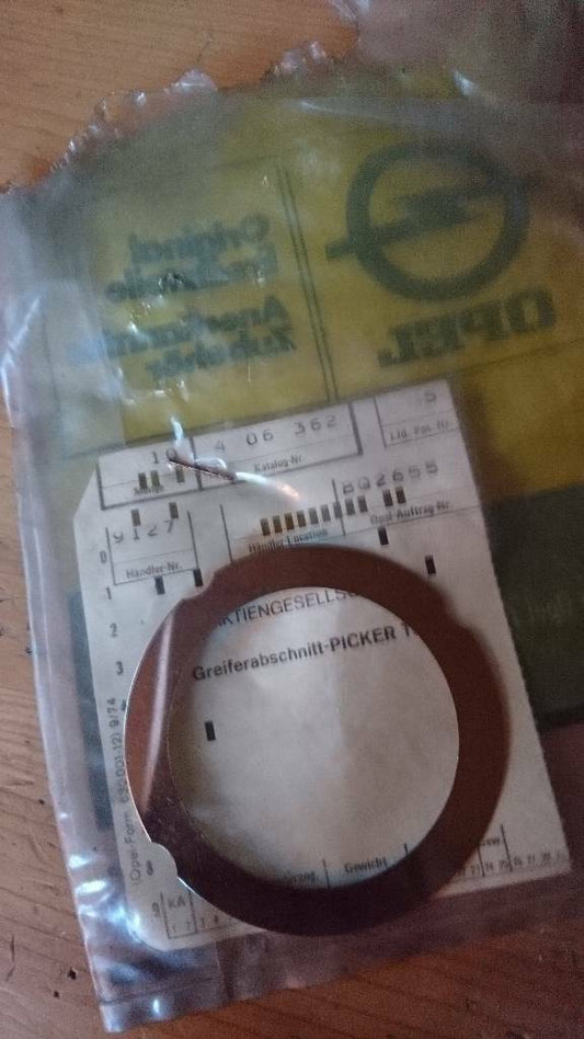 Opel Youngtimer Oldtimer Ausgleichscheibe neu original GM 406362