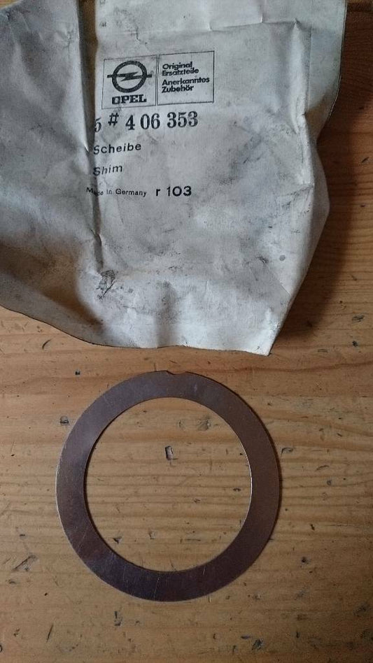 Opel Youngtimer Oldtimer Ausgleichscheibe neu original 406353