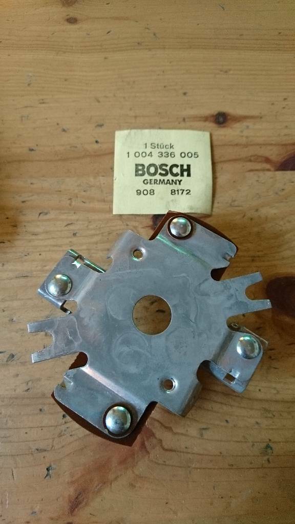 Opel Youngtimer Oldtimer Bosch Halter Platte 1004336005 1203081